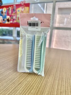 9058138 แปรงหวีผมพับเก็บได้2ด้าม