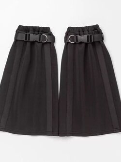 日系喇叭小腿袜套拼色显瘦中筒堆堆袜套 辣妹袜套 jk腿套膝盖套