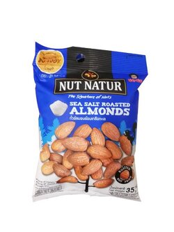 8852023664651 โก๋แก่ถั่วอัลมอนด์อบเกลือ 28ก.