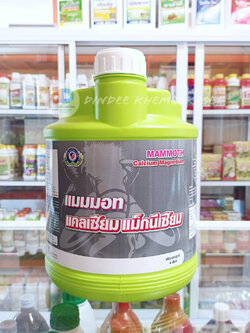 แมมมอท แคลเซียม แม็กนีเซียม ขนาด 4 ลิตร ธาตุอาหารรองที่จำเป็นสำหรับพืช ทำให้พืชแข็งแรง