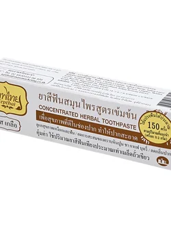 8857123061010 ยาสีฟันเทพไทยสมุนไพร สูตรเกลือ/ขาว 30g