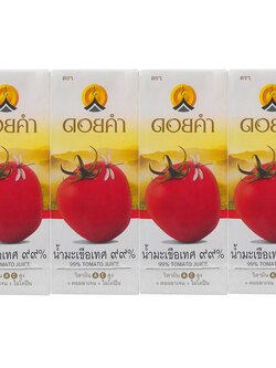 8850773110329 200mlดอยคำน้ำมะเขือเทศ99%(แพค*4)