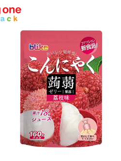 8858954213692 คอนยัคคุ เยลลี่ กลิ่นลิ้นจี่ ตราบีไลค์ 160ก.