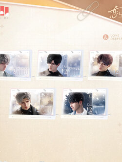 Presale【恋与深空】2026年纪念台历 Calendar