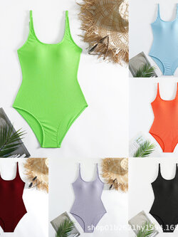 ชุดว่ายน้ำ วันพีช เสริมฟองน้ำ 6 สี