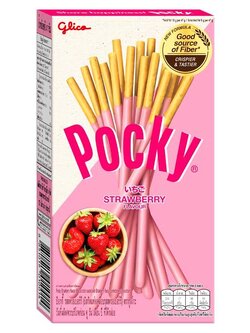 8851019010014 กลูลิโกะป๊อกกี้ สตอเบอร์รี่ 47g