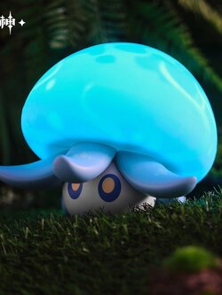【原神官方】蕈兽系列 浮游水蕈兽拍拍小夜灯 Genshin