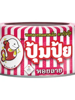 8850088605602 ปุ้มปุ้ย-หอยลายทอดรสเผ็ด70ก.