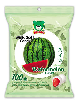 8858954202290 มิลค์ซอฟท์แคนดี้ กลิ่นแตงโม 100เม็ด