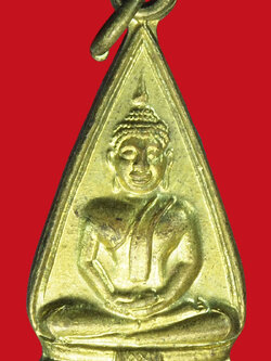 A1049 พระพุทธโสธร สองหน้า กระหลั่ยทอง ไม่ทราบปี 25