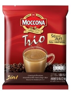8851753099054 มอคโคน่า ทรีโอริชและสมูธ 27ซอง 18กรัม