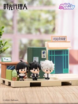 minidoll (linkclick)时光代理人动画mini space照相馆款多功能桌面收纳摆件