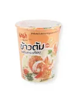 8851876005116 มาม่าข้าวต้มคัพรสกุ้งกระเทียม 40ก.