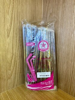 8858805212768 หลอด 6มิล ห่อฟิล์ม 100เส้น