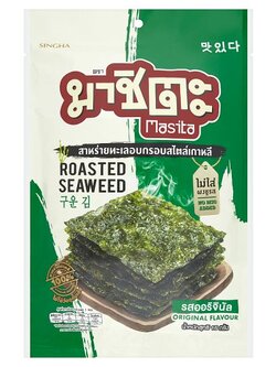 8850999007502 มาชิตะ สาหร่ายอบกรอบสไตล์เกาหลี รสออริจินัล 15g