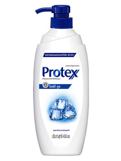 8850006602744 โพรเทคส์ ครีมอาบน้ำไอซ์ซี่ คูล 450มล.