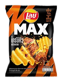 8850718820719 เลย์แมกซ์ บาร์บีคิวพริกพ่นไฟ 44ก.