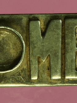 B2621 กระดุมเงิน โอเอ็มบี เป็นของสะสม 16