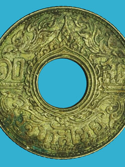 A5150 เหรียญกษาปณ์ ราคาหน้าเหรียญ 10 สตางค์ ปี2484 เนื้อเงิน 10.1