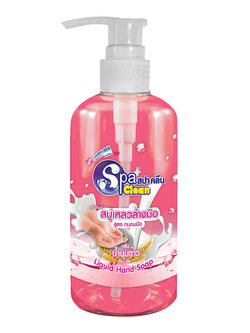 8858814203610 สปาคลีนสบู่เหลวล้างมือ 295มล.กลิ่นน้ำนมข้าว