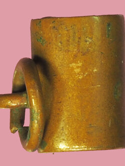 A5221 ปลอกตะกรุดทองแดง สำหรับใส่ตะกรุดลูกปืน เนื้อทองแดง 16