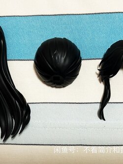 魔道祖师 中分少年机 gsc蓝忘机头壳ob11