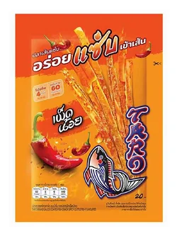 8852044349612 ทาโร่ เส้นซุปน้ำจิ้มเผ็ดน้อย 22ก.