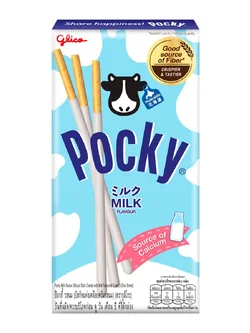 8851019001722 กูลิโกะ ป๊อกกี้ รสนม 40 ก.