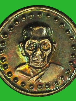 A1021 เหรียญเม็ดกระดุมทวีลาภ หลวงพ่อถม วัดเชิงท่า ลพบุรี 69