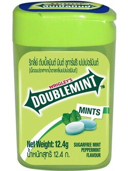 9555192507833 ดับเบิลมินต์ มินต์ เปบเปอร์มินต์ 12.4ก.