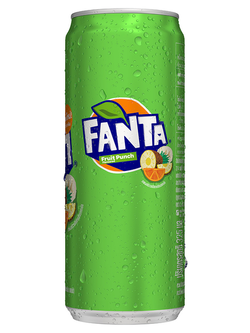 8851959132180 325mlแฟนต้า-ผลไม้รวม กระป๋อง