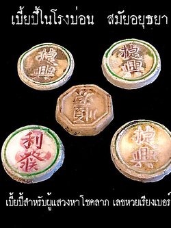 A5074 เบี้ยโรงบ่อย เนื้อกระเบื้อง เก่า 16