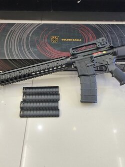 M16 A4 RIS ระบบแก๊ส GBBR - Golden Eagle MC6620M