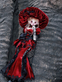 deposit 【俘获】四分魔女哥特风娃衣 普四 / 胖四 / 大四 BJD娃衣