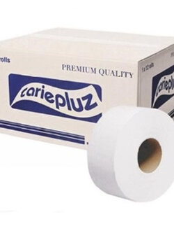 กระดาษชำระม้วนใหญ่ Cariepluz JRT 2 Ply ECO