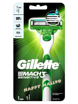 4902430325431 ยิลเลตต์ มัคทรี เซนซิทีฟ ด้ามมีด 3D