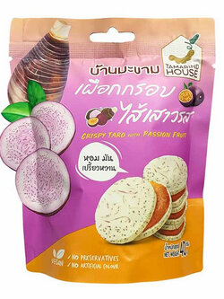 8854099002412 บ้านมะขามเผือกกรอบไส้เสาวรส 40ก.