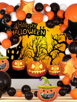 เซทลูกโป่งจัมโบ้ ครบเซท ฮาโลวีน Halloween PT143