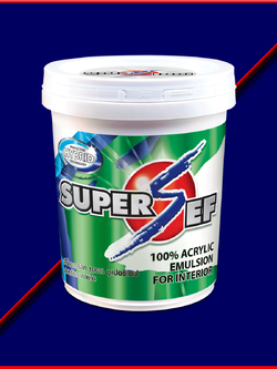 SUPER SEF 100% ACRYLIC EMULSION FOR INTERIOR