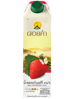 8850773510310 ดอยคำ น้ำสตรอเบอร์รี่ 98เปอร์เซ็นต์ 1000มล.