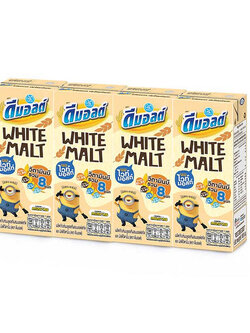 8853002317018 ดีมอลต์ นมUHT รสไวท์มอลต์ 180 มล.