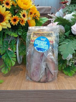 M-0010196 ปลาอินทรีย์หอม(ใหญ่)แช่น้ำมันพืช