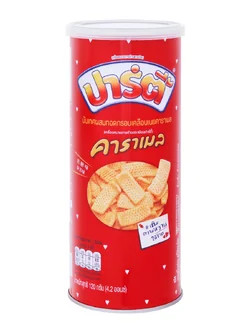 8851004101352 ปาร์ตี้ รสคาราเมล 120ก. (กระป๋อง)