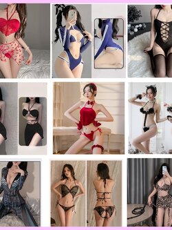 ชุดถ่ายแบบ ชุดบิกินี่ซีทรู ชุดเซ็กซี่ / Sexy Bikini See Through [Set.2]