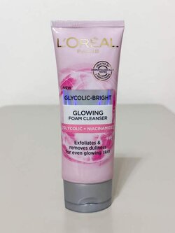 8994993016532 ลอรีอัล ปารีส ไกลโคลิค ไบรท์ โกลว์อิ้ง โฟมล้างหน้า 100มล.