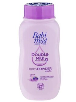8851123705721 45g แป้งเบบี้มายด์ ดับเบิ้ลมิลค์/ม่วง
