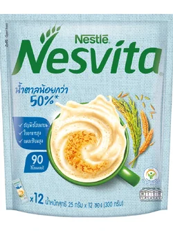 8850125075481 เนสวีต้า สูตรน้ำตาลน้อย 25ก.