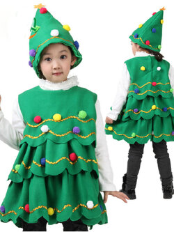 Christmas ชุดคริสต์มาสเด็กหญิง 8-9 ปี Xmas001