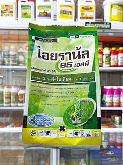 ไอยรานัล 95 เอสพี 2,4-ดี โซเดียม กำจัดวัชพืช เช่นผักปลอดนา ขนาด 1กิโลกรัม