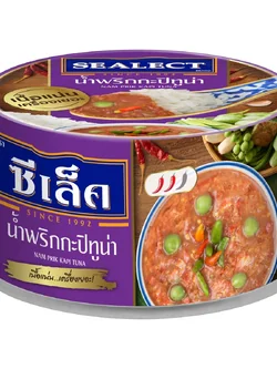 8852021708586 ซีเล็คน้ำพริกกะปิทูน่า 85กรัม